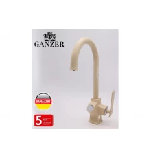 Смеситель для кухни с фильтром Ganzer GZ26025-M бежевый
