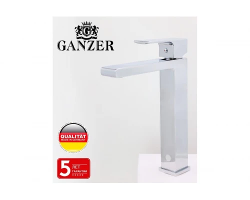 28012 Смеситель для умыв. (ВЫСОКИЙ) "GANZER"  (10/1шт)