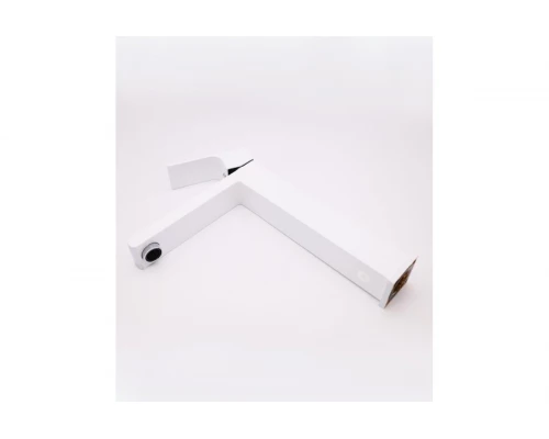 28012-F Смес. для умыв. (ВЫСОКИ БЕЛЫЙ) "GANZER"  (10/1шт)