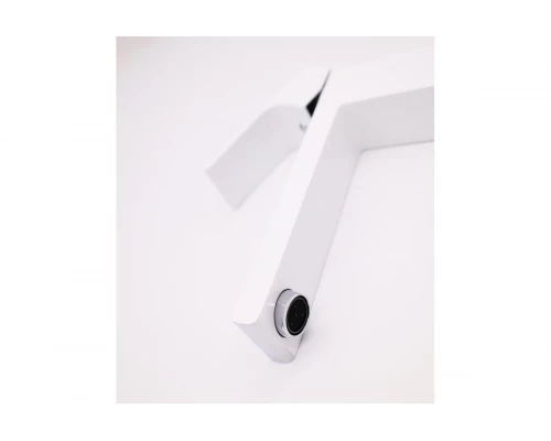 28012-F Смес. для умыв. (ВЫСОКИ БЕЛЫЙ) "GANZER"  (10/1шт)