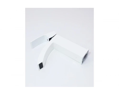 Смеситель для умывальника и раковины из латуни  Ganzer  GZ44011-F белый/хром