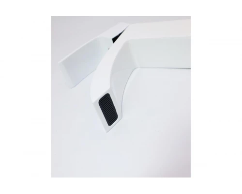 Смеситель для умывальника и раковины из латуни  Ganzer  GZ44011-F белый/хром