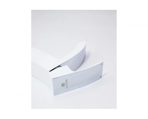 Смеситель для умывальника и раковины из латуни  Ganzer  GZ44011-F белый/хром