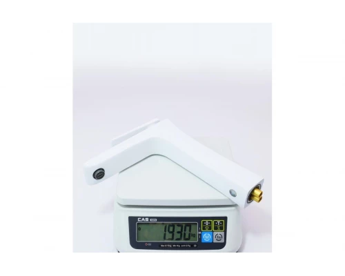 51012-F Смеситель для умыв. (ВЫС. бел.+хром)) "GANZER"  (10/1шт)