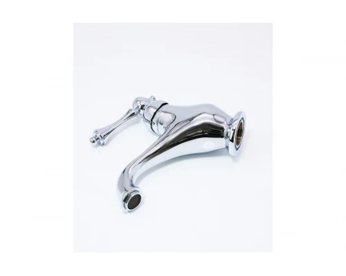 Смеситель для умывальника ретро Ganzer GZ77011 хром