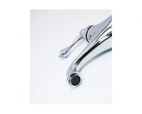 Смеситель для умывальника ретро Ganzer GZ77011 хром