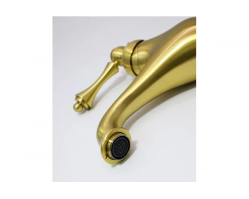 Смеситель для умывальника ретро Ganzer GZ77011-D бронза