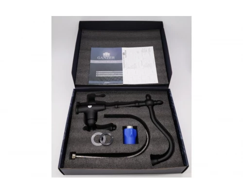 Смеситель для кухни из латуни с поворотным изливом GZ77021-C от бренда Ganzer