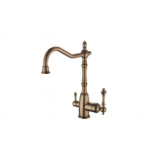 Смеситель для кухни с подключением под фильтр Ganzer GZ77022-D с подключением фильтра питьевой воды