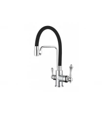 Cмеситель для кухни под фильтр GANZER GZ77025-C черный