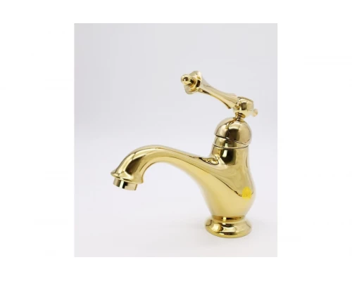 77051-Е Смеситель для умыв. с гиг. под. (ЗОЛОТО)