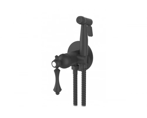 Смеситель для биде скрытого монтажа Ganzer GZ77057-C черный