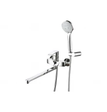 Смеситель для ванны и душа с лейкой и шлангом Hansen H22009