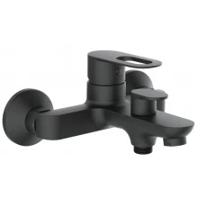 Смеситель для ванны и душа Hansen H30018-C с лейкой, шлангом и настенным креплением