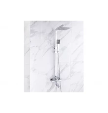 Душевая система с тропическим душем Hansen H33001 хром