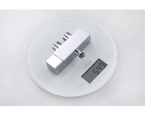 Душевой комплект с квадратным душем Hansen H34002 хром