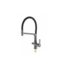 Cмеситель для кухни с гибким изливом под фильтр Hansen HL15075-PС