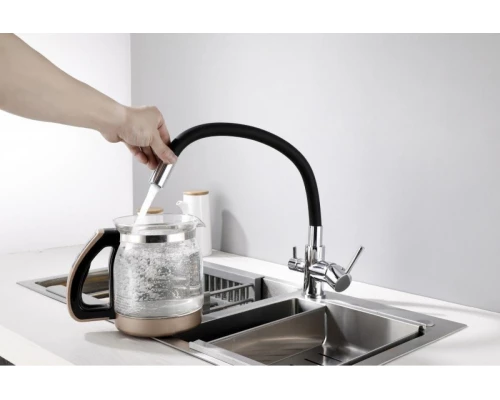 Cмеситель для кухни с гибким изливом под фильтр Hansen HL15080-CС