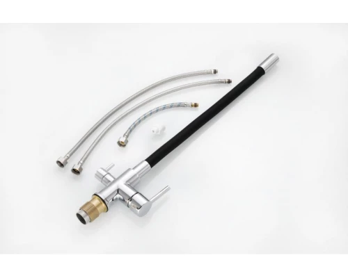 Cмеситель для кухни с гибким изливом под фильтр Hansen HL15080-CС