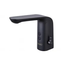 70001-C Смес. СЕНСОРНЫЙ для умыв. (ЧЕРНЫЙ+ХРОМ) HANSEN  (10/1шт)