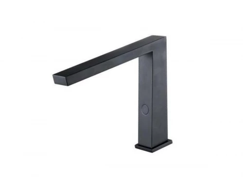 70003-C Смес. СЕНС. (БЕЗ тер. крана) для умыв. (ЧЕРНЫЙ+ХРОМ) HANSEN  (10/1шт)