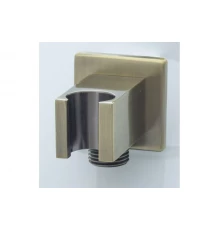 Держатель для душа из латуни со шланговым подсоединением Ganzer GZ013-D цвет бронза