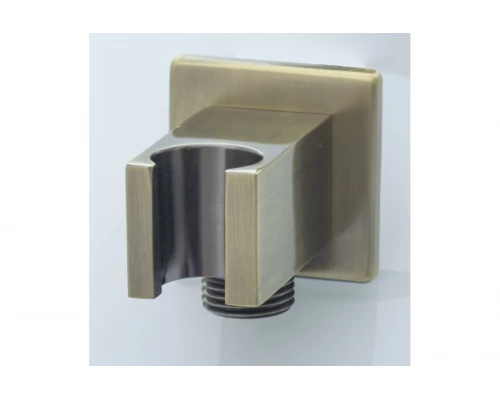 Держатель для душа из латуни со шланговым подсоединением Ganzer GZ013-D цвет бронза