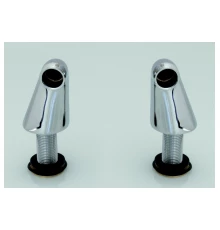 Эксцентрики из латуни на борт ванны Ganzer GZ009 цвет хром