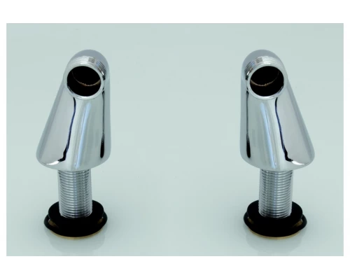 Эксцентрики из латуни на борт ванны Ganzer GZ009 цвет хром