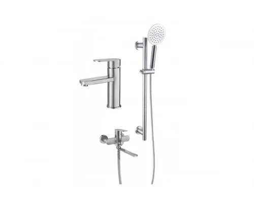 Душевой комплект 3 в 1 Hansen HN90304-G сатин