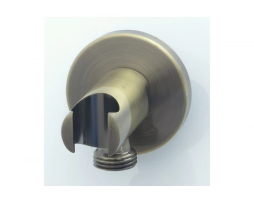 Держатель для душа из латуни со шланговым подсоединением Ganzer GZ012-D цвет бронза