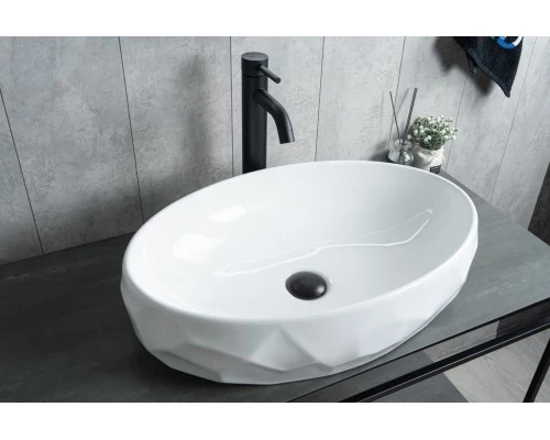 Раковина Gid 9030wx 51241 накладная белая 60x40x15