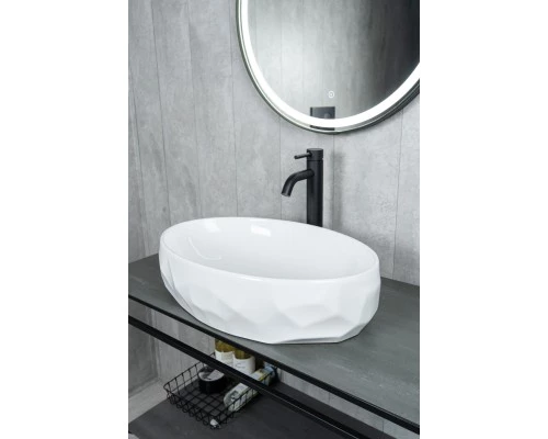 Раковина Gid 9030wx 51241 накладная белая 60x40x15