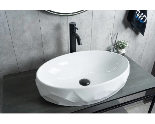 Раковина Gid 9030wx 51241 накладная белая 60x40x15