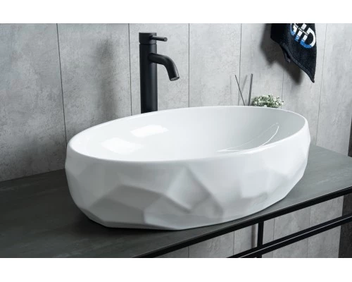 Раковина Gid 9030wx 51241 накладная белая 60x40x15