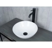 Раковина Gid 9081W 51243 накладная белая 36x36x14