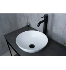 Раковина Gid 9081wm 51244 накладная белая матовая 36x36x14