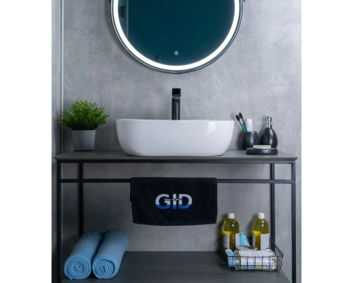 Раковина Gid D1302 51198 накладная белая 50x40x14