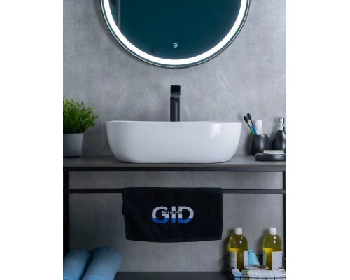 Раковина Gid D1302 51198 накладная белая 50x40x14