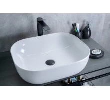 Раковина Gid D1302 51198 накладная белая 50x40x14