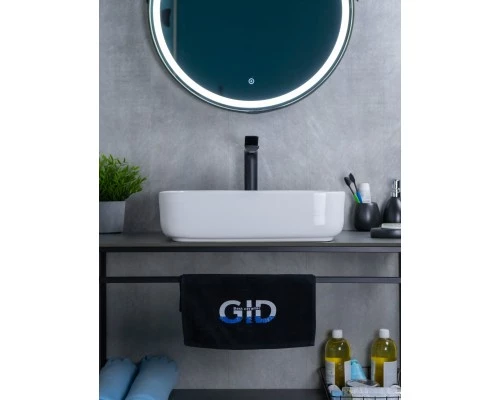 Раковина Gid D1304 51197 накладная белая 50x39x13