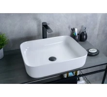 Раковина Gid D1304 51197 накладная белая 50x39x13