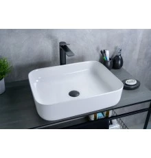 Раковина Gid D1304 51197 накладная белая 50x39x13