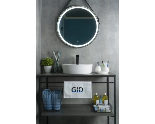 Раковина Gid D1306 51181 накладная белая 44x44x14