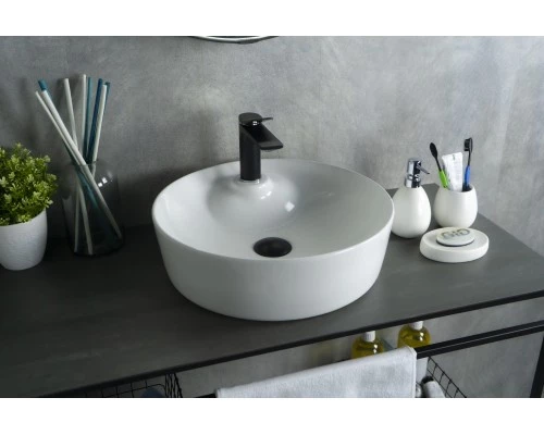 Раковина Gid D1306 51181 накладная белая 44x44x14