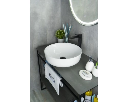 Раковина Gid D1315 51182 накладная белая 41.5x41.5x13.5