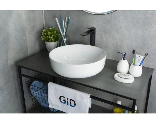 Раковина Gid D1315 51182 накладная белая 41.5x41.5x13.5