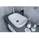 Раковина Gid D1333 51183 накладная белая 46x32.5x13.5