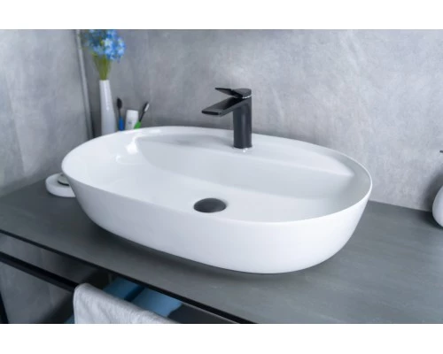 Раковина Gid D1346 51194 накладная белая 61x41x14