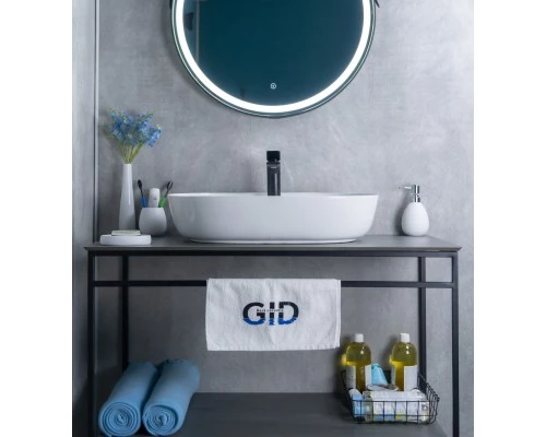 Раковина Gid D1346 51194 накладная белая 61x41x14